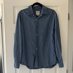 Premium Indigo Button-down